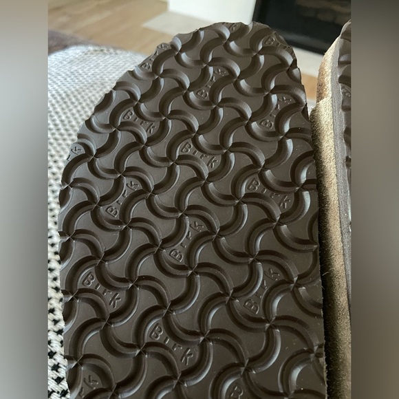 Birkenstock Arizona Sandals Suede Taupe Mens Size 14 / 47 - Picture 8 of 10